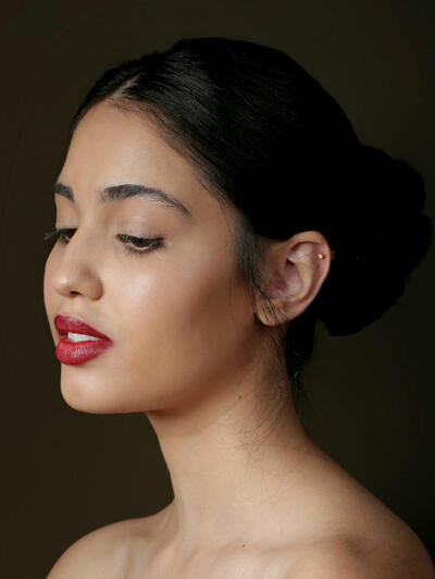 Flawless with a Red Lip